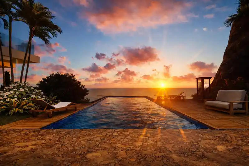 Vue panoramique La Réunion immobilier